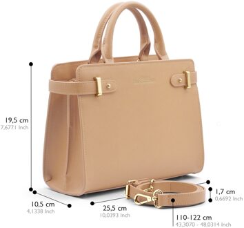 Handtas Massy Huidkleurig - One Size