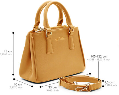 Handtas Neuilly Bruin