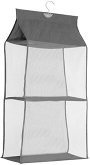 Handtas Opknoping Organisator Opknoping Kledingkast Organizer Drie-Dimensionale Opslag Opknoping Tas Handtas Organisator Voor Closet 2/3/4Lay grijs 2 laag
