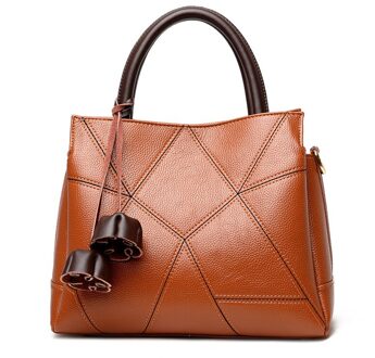 Handtas Purse Multi-Layer Grote Capaciteit Tote Tas Voor Dames geel