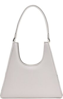 Handtassen Voor Vrouwen Alligator Grain Oksel Bag Vintage Kleine Driehoek Clutch Pouch Franse Stijl Schoudertas Dame Crossbody Tassen wit