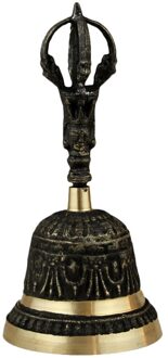 Handvat Hand Bel Metalen Decoratieve Bell Tafelblad Koperen Tafelbel Voor Thuis