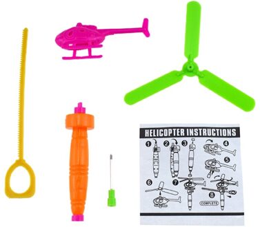 Handvat Pull Lijn Vliegtuigen Aangedreven Helikopter Educatief Pull Lijn Vliegtuig Kinderen Speelgoed Kinderen Outdoor Wind Up Speelgoed