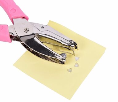 Handvat Punch Cirkel Gat Ster Gat Hart Gat Papieren Kaart Cutter Houden Ponsen Handcraft Draagbare School Briefpapier hart hole