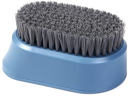 Handvat Wasserette Borstel Huishouden Eenvoudige Kleding Schoenen Borstel Plaat Borstel Multifunctionele Zachte Schoen Borstel Gereedschap Blauw