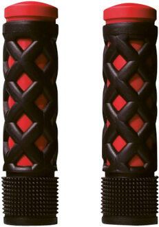 Handvatset Kinderfiets Rood Zwart