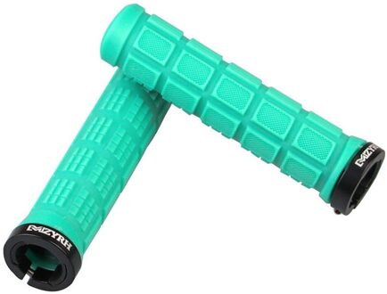 Handvatten Mtb Mountainbike Cyclus Fiets Lock Handvat Grips Duurzaam Rubber Grip Anti-Slip Onderdelen 1 paar Outdoor A2 LB