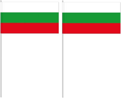 Handvlag Bulgarije 12 x 24 cm Multi