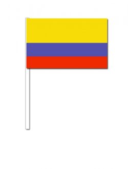 Handvlag Colombia 12 x 24 cm Multi