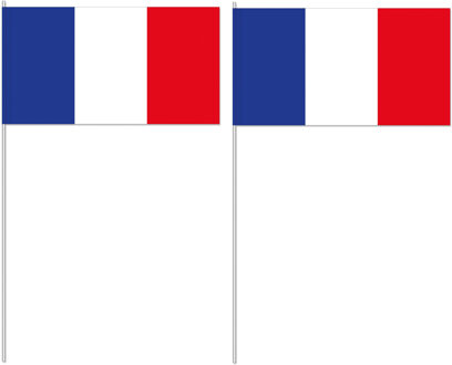 Handvlag Frankrijk 12 x 24 cm Multi