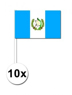 Handvlag Guatemala set van 10 Multi
