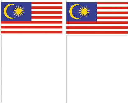 Handvlag Maleisie setje van 10 Multi