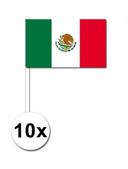 Handvlag Mexico voordeelset van 10 Multi