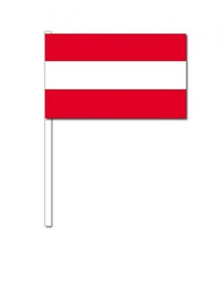 Handvlag Oostenrijk 12 x 24 cm Multi