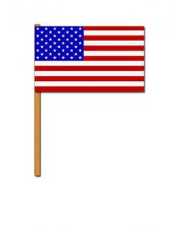 Handvlaggetje Amerika