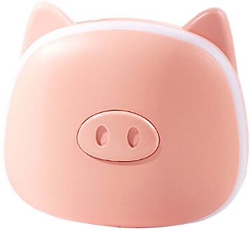 Handwarmer Usb Oplaadbare Draagbare Elektrische Verwarming Schat Led Licht Make-Up Spiegel Thuis Kachel Handwarmer Calefactor