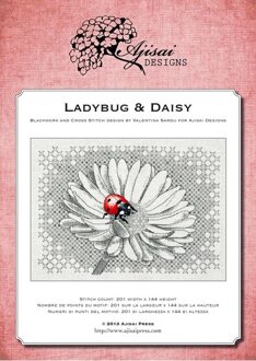 Handwerken 14CT 16CT 18CT Kruissteek, DIY Count Kruissteek, borduurwerk Set, Ladybird en Daisy 16CT onbedrukt