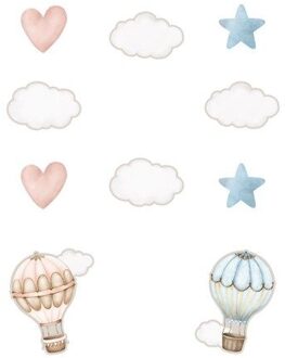 Hang Decoratie Baby Balloons Gender Reveal Classic Multikleur - Print