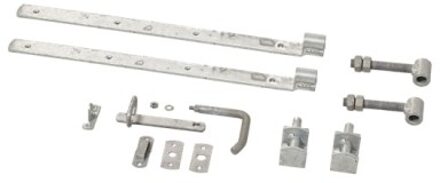 Hang- en sluitwerk tbv enkel poortje Retro en Skagen Lux verstelbaar Aluminium