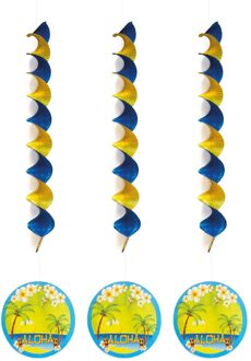 Hangdecoratie Hawaii Set (3 stuks) Multikleur - Print