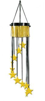 Hangdecoratie met gouden sterren - Feestdecoratievoorwerp