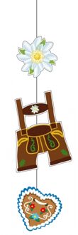 Hangdecoratie versiering Oktoberfest 75 cm