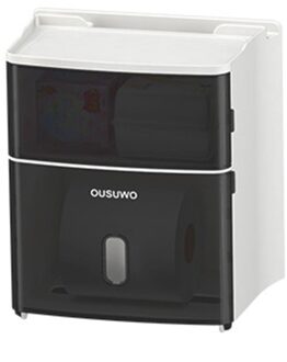 Hanger Dubbele Tissue Doos Badkamer Handdoek Houder Muur Gemonteerde Handdoekenrek Badhanddoek Kleding Organizer Opslag Plank