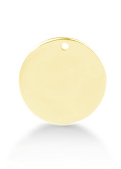 hanger in 925 sterlingzilver, 18K geelgoud verguld - 18K geelgoud verguld - Ring - maat