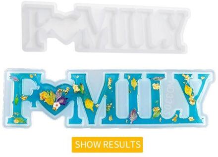 Hanger Mold 3 Maten Keuken Casting Mold Sieraden Maken Levert Silicone Crystal Briefpapier Diy Epoxyhars Mold Mould Family