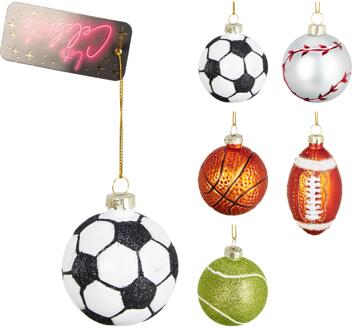 Hanger Sportballen 6cm display a 10st verschillende