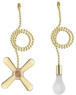 Hanger Thuis Kralen Bal Gloeilamp Duurzaam Decoratieve Praktische Koperen Installeren Pull Ketting Met Connector Plafond Ventilator