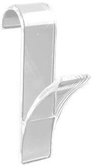 Hanger Voor Verwarmde Handdoek Radiator Rail Bad Haken Houder Kleerhanger Sjaal Hanger Drogen Ruimte Handdoek Y Shap Rack 1/2/4Pcs 2stk / transparant