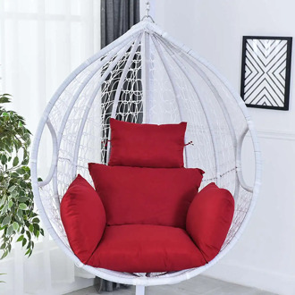 Hanging Hammock Chair Swinging Garden Outdoor Soft Seat Cushion Seat 220KG Dormitory Bedroom Hanging Chair Back With Pillow