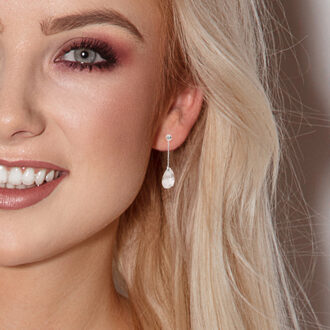 Hanging Oorbellen Echt Swarovski Silver Crystal 925 - Swarovski Tribute Zilver