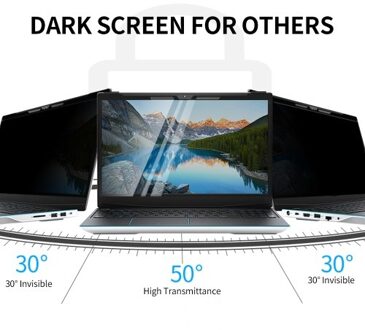 Hanging Privacy Screen Filter Anti UV Screen Protector High-transmittance Eye Protection Privacy Filter Film for 15.6'' Laptop