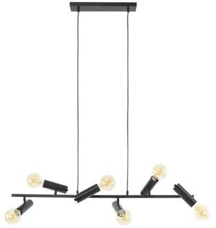 Hanglamp 6L Point - Donkergrijs Zwart