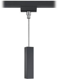 Hanglamp-adapter voor DUOline stroomrail, zwart mat zwart