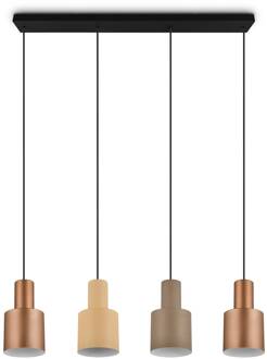 Hanglamp Adinda 4-lichts - - Breedte: 80.00 cm