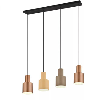 Hanglamp Adinda 4-lichts - - Breedte: 80.00 cm
