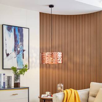 hanglamp Aeloria, koper, Ø 45 cm, ijzer, E27