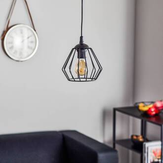 Hanglamp Agat zwart, 1-lamp