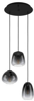 Hanglamp Aguilares - Zwart - 110XØ43 cm - Leen Bakker - 110 x 43 x 43