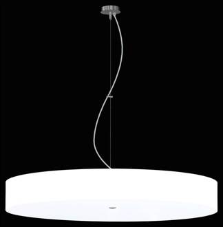 Hanglamp Alea, wit wit, zilvergrijs