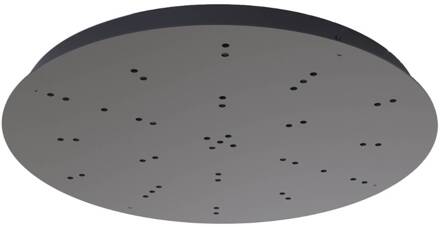 hanglamp Alibaglass Small, 10-lamps, brons brons, zwart