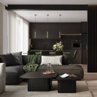 Hanglamp ALORA, olijfgroen, Ø 8 cm, metaal, GU10