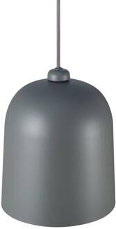 Hanglamp Angle E27, donkergrijs donkergrijs, wit