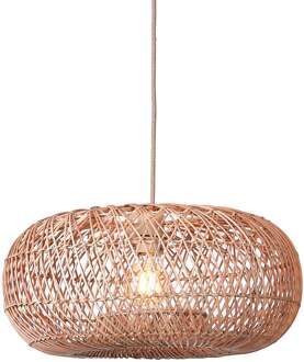 Hanglamp Arizona bamboe/kap ø50x23cm naturel, S