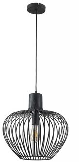 Hanglamp Arraffone Zwart 38cm Ø