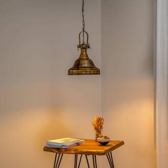 Hanglamp AV-4106-M36-CPR in antiek design koper-zwart