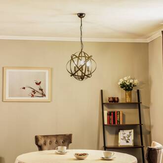 Hanglamp AV-4183-3BSY in zwart, 3-lamps